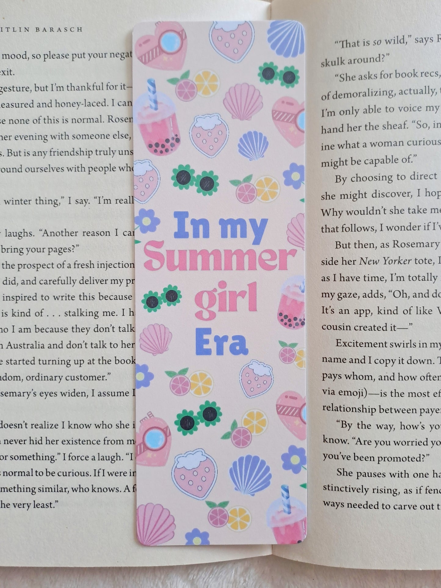 In my summer girl era bookmark