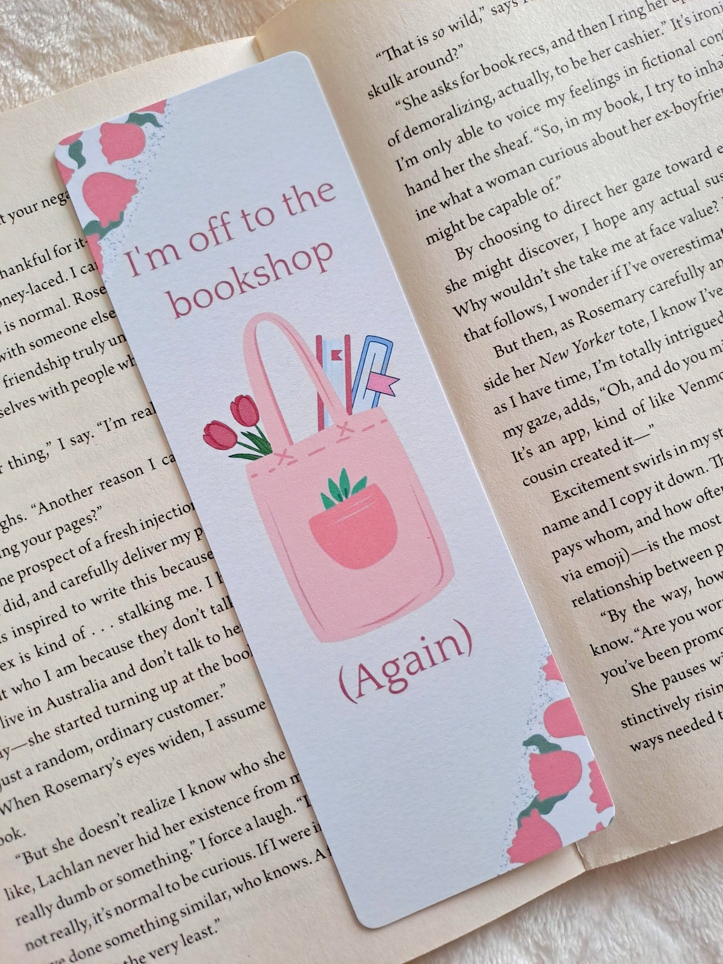 I'm off the the book shop (again) bookmark