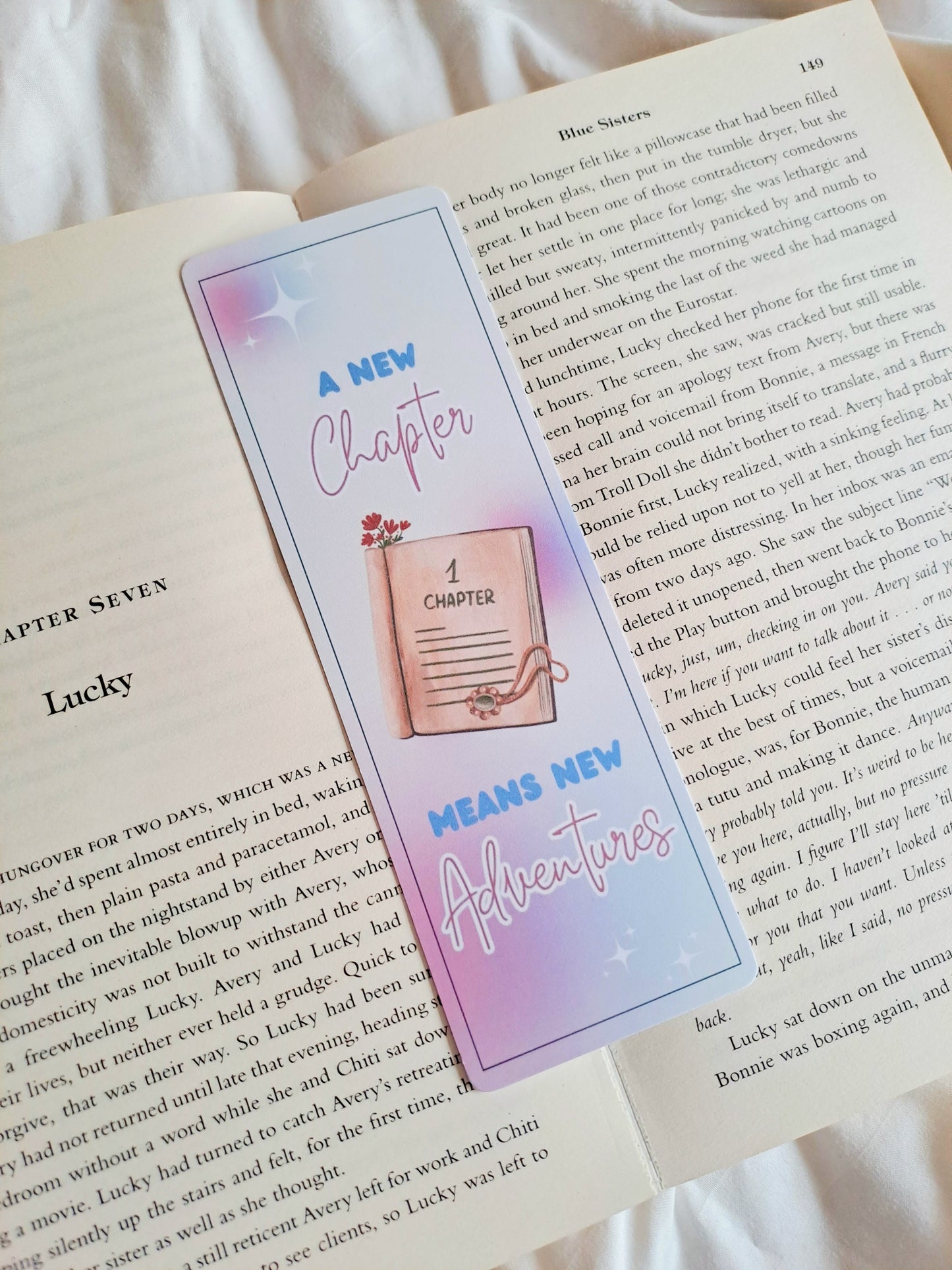 A new chapter 2025 bookmark