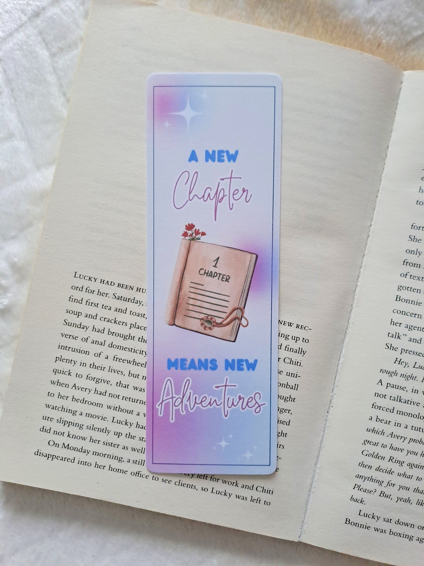 A new chapter 2025 bookmark