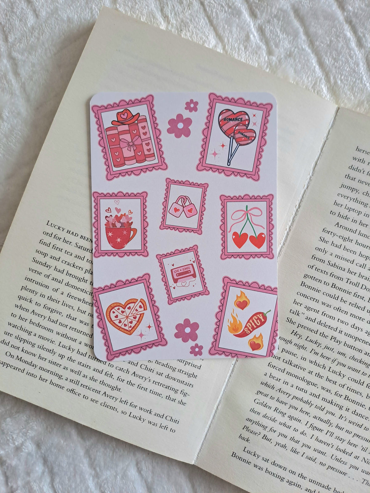 Romance Girlie Kindle insert