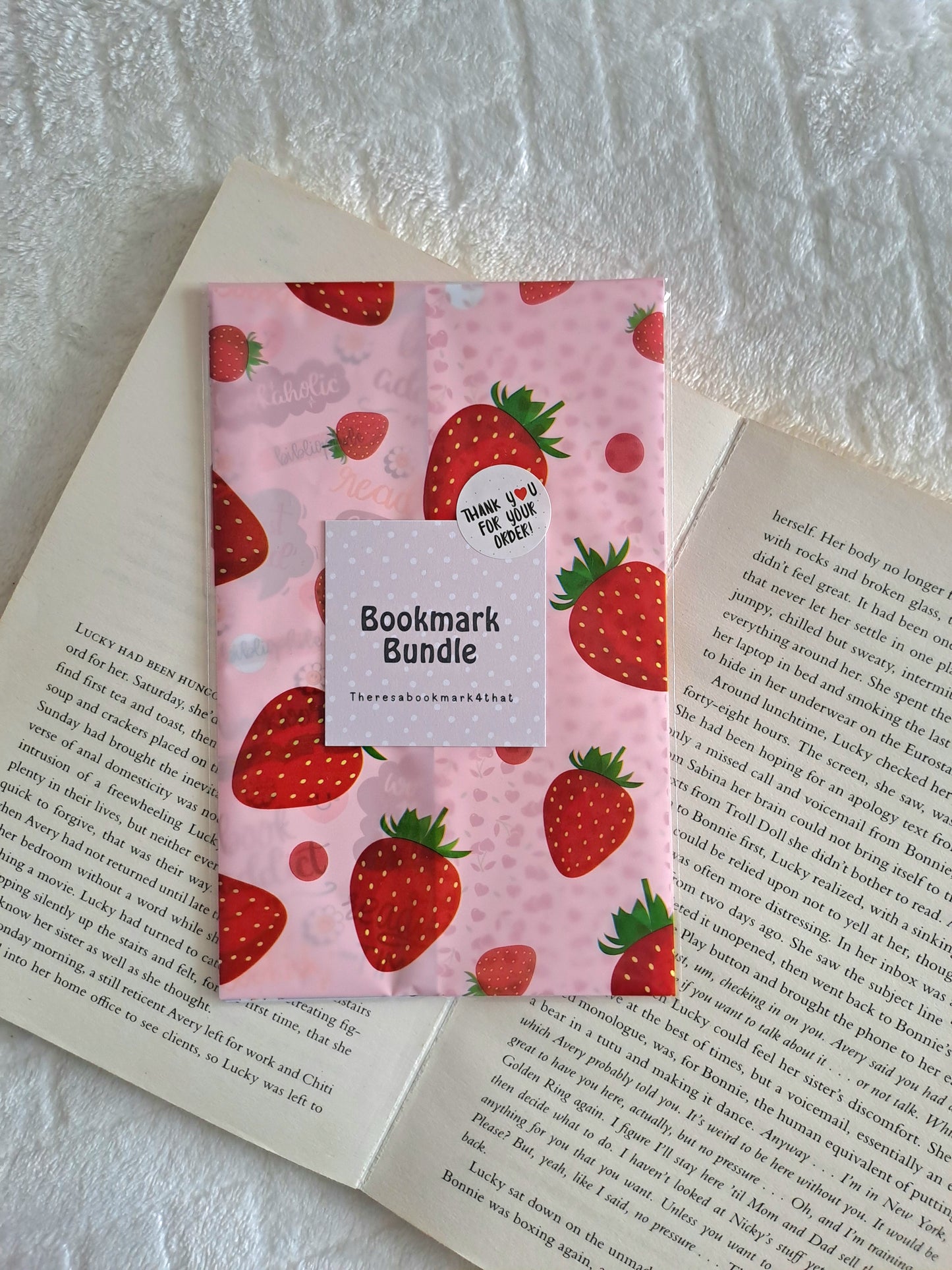 Bookmark Bundles - Pack of 5 cardstock bookmarks