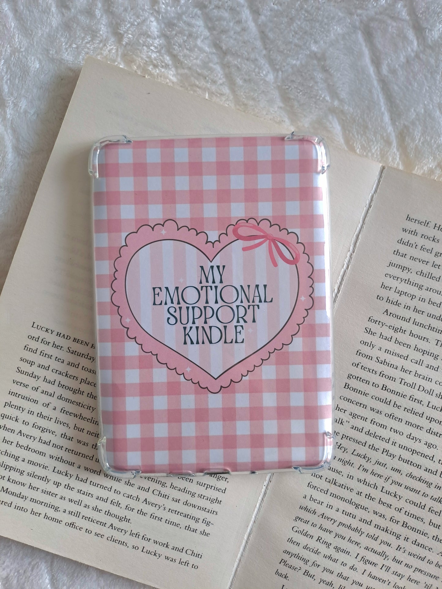 My Emotional Support Kindle insert
