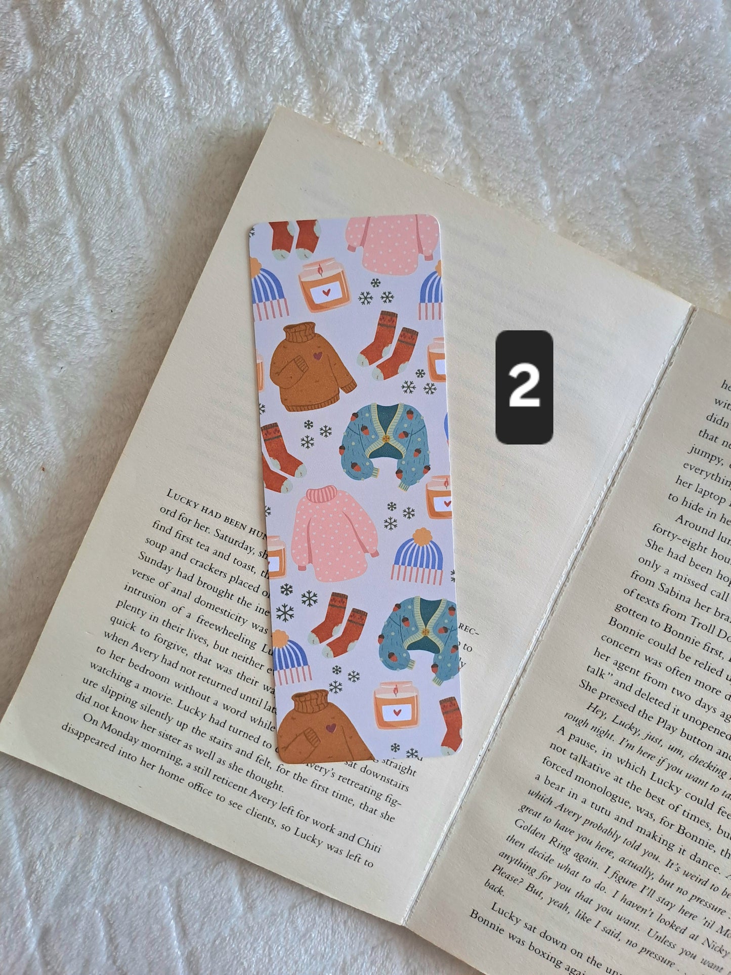 Autumn/Halloween double-sided print bookmarks - Cowboys | Cosy | Spooky