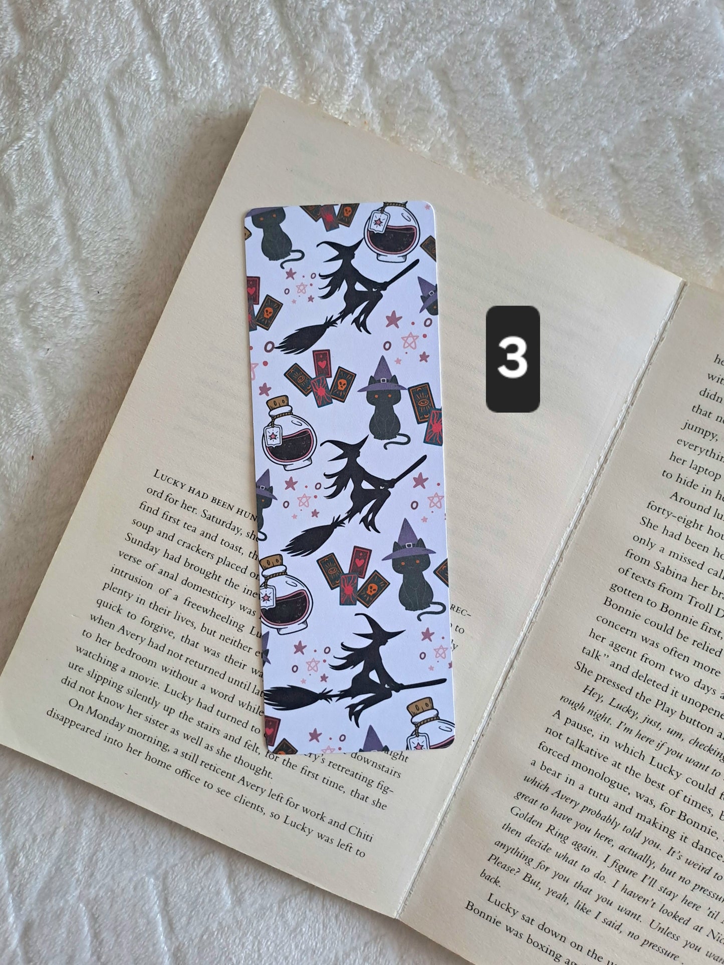 Autumn/Halloween double-sided print bookmarks - Cowboys | Cosy | Spooky
