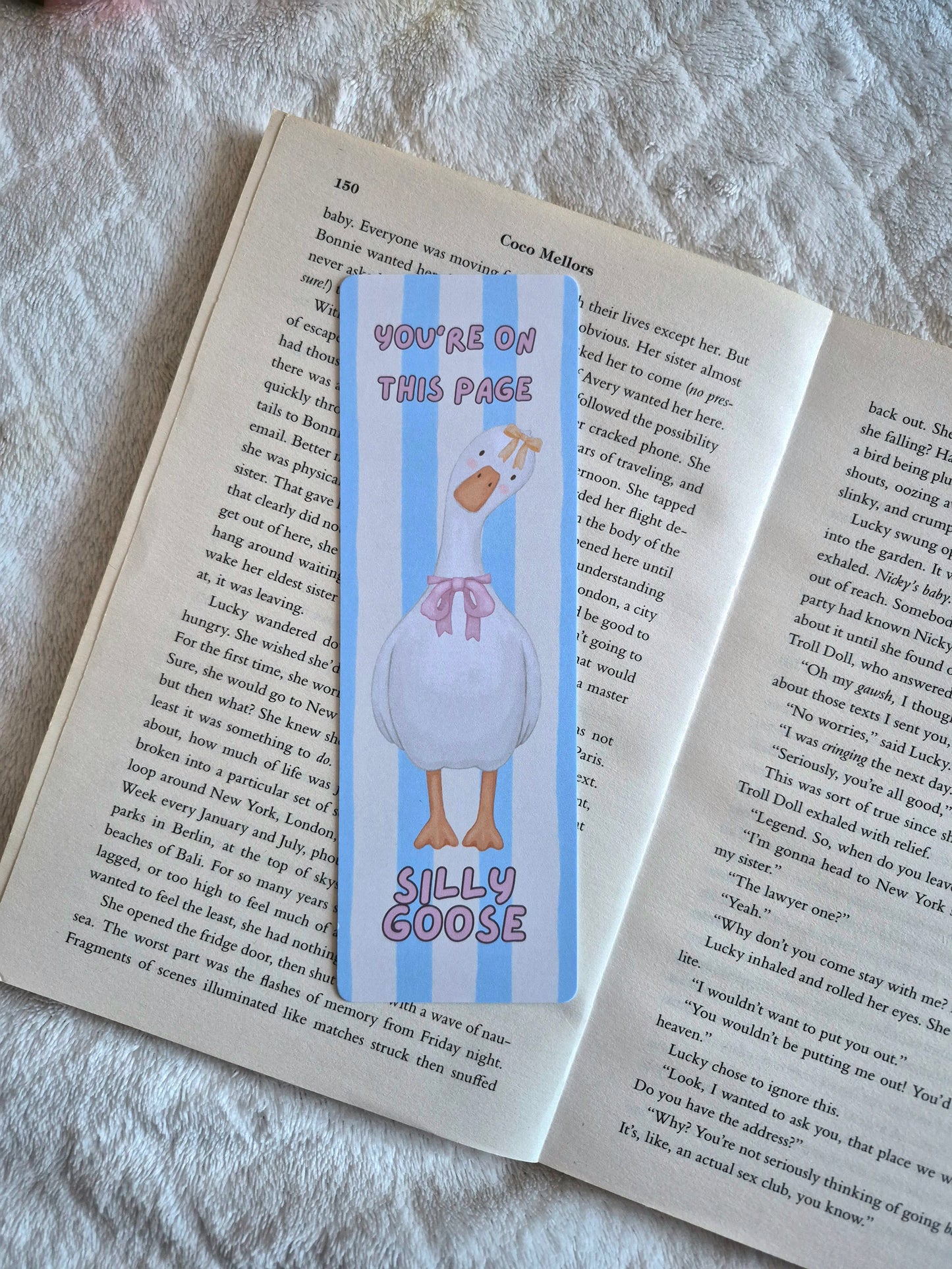 You're on this page silly goose bookmark