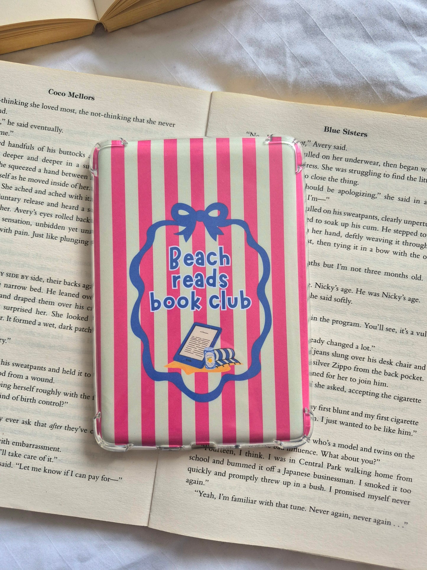 Beach reads book club summer kindle insert