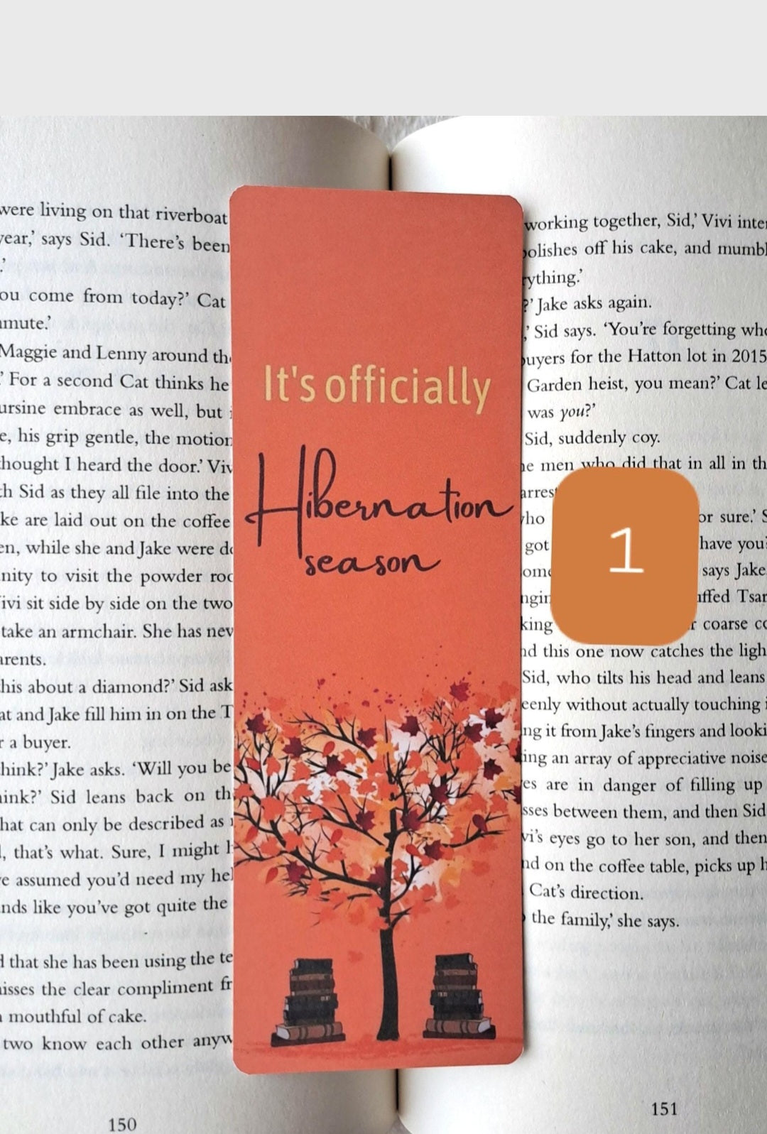 Autumn bookmarks - Hibernation season