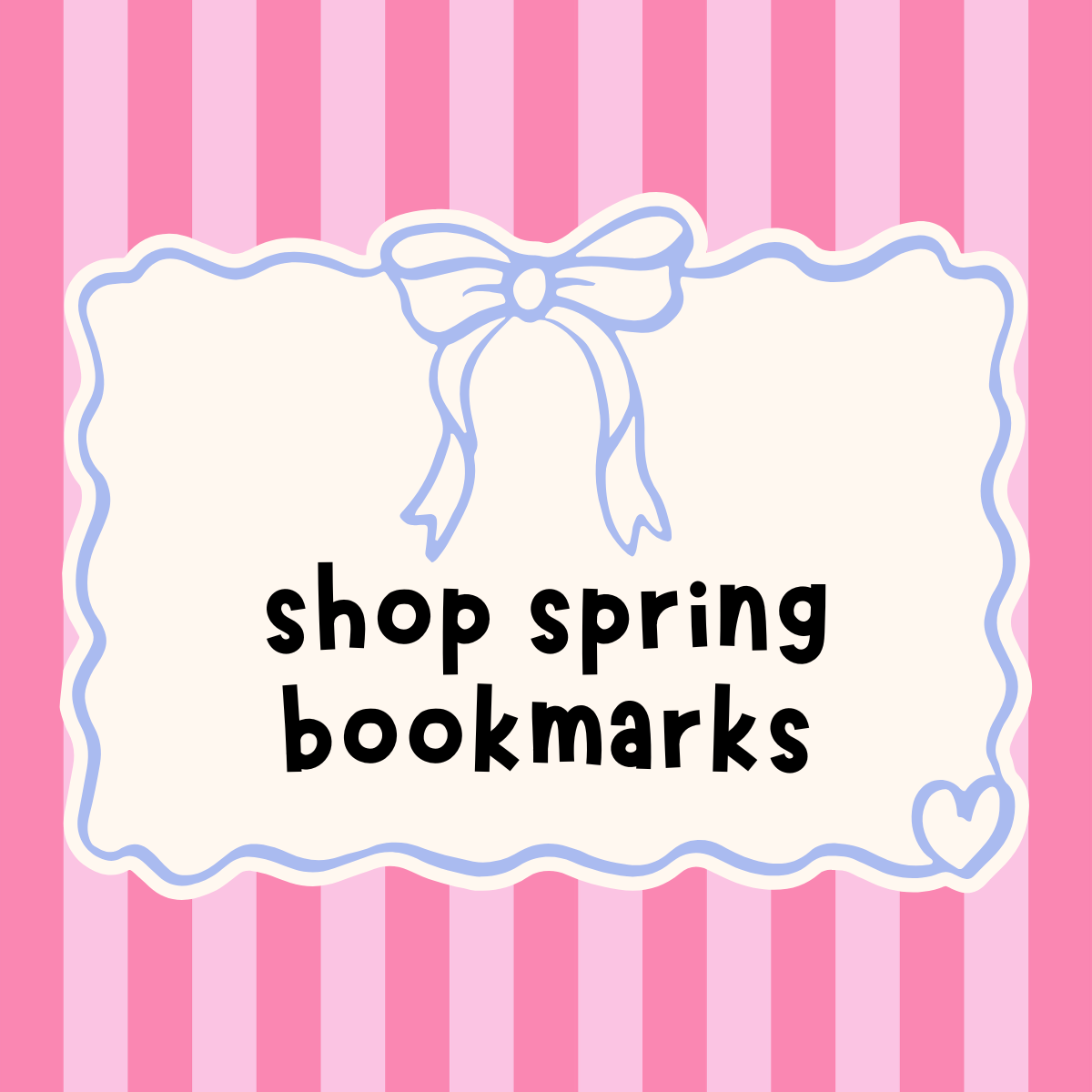 Spring bookmarks