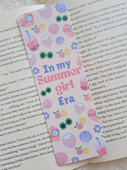 In my summer girl era bookmark