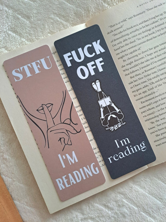 Rude adult humour bookmarks