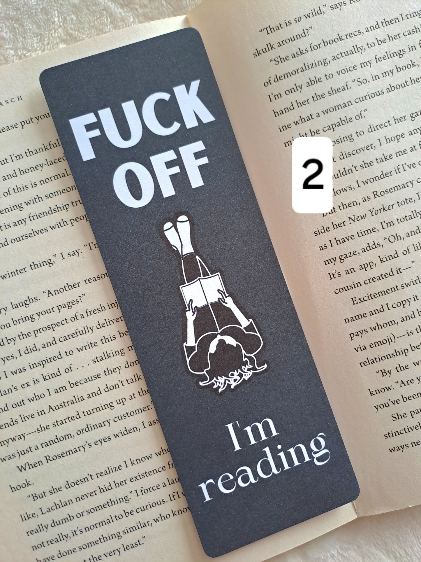 Rude adult humour bookmarks