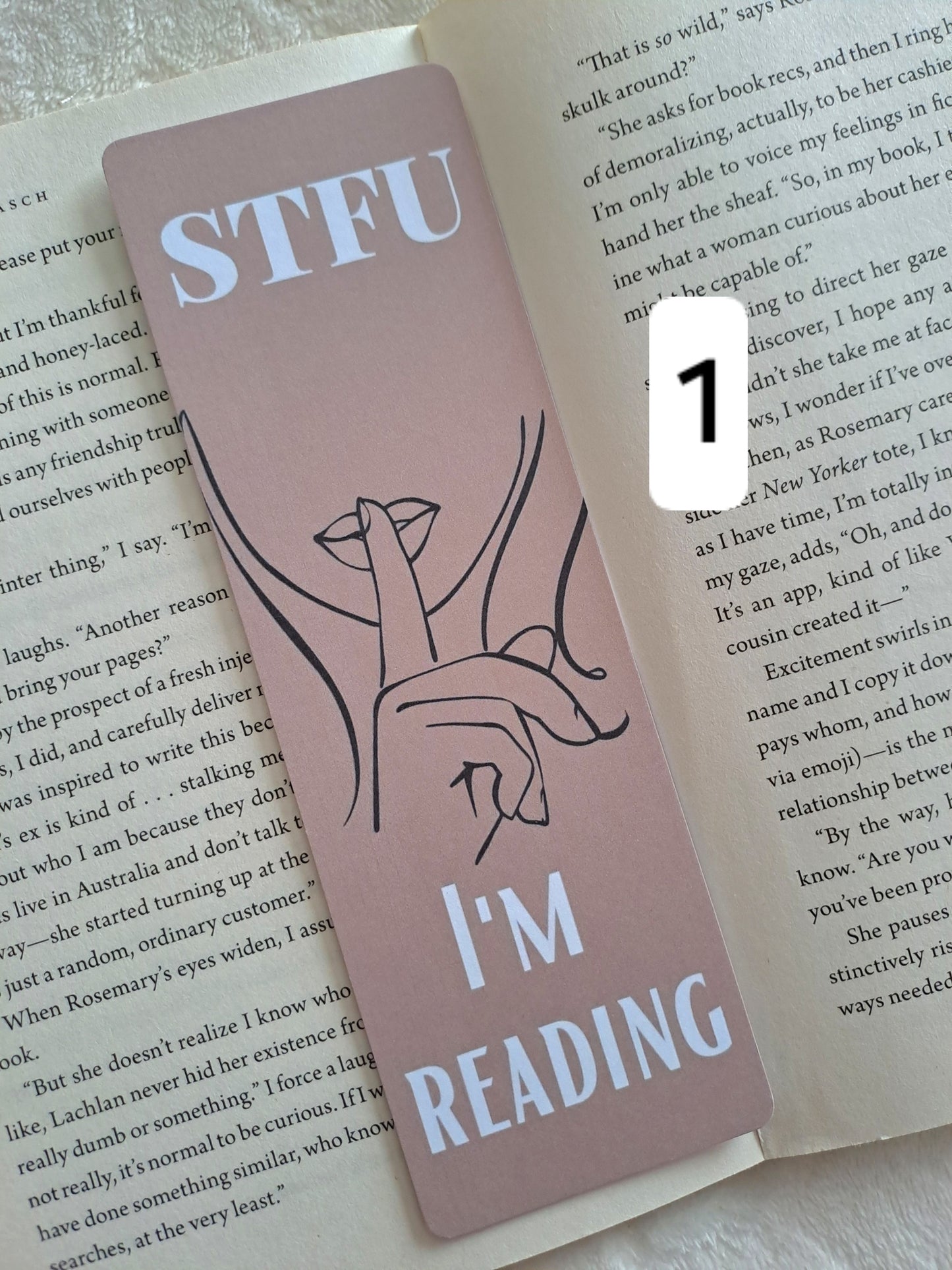 Rude adult humour bookmarks