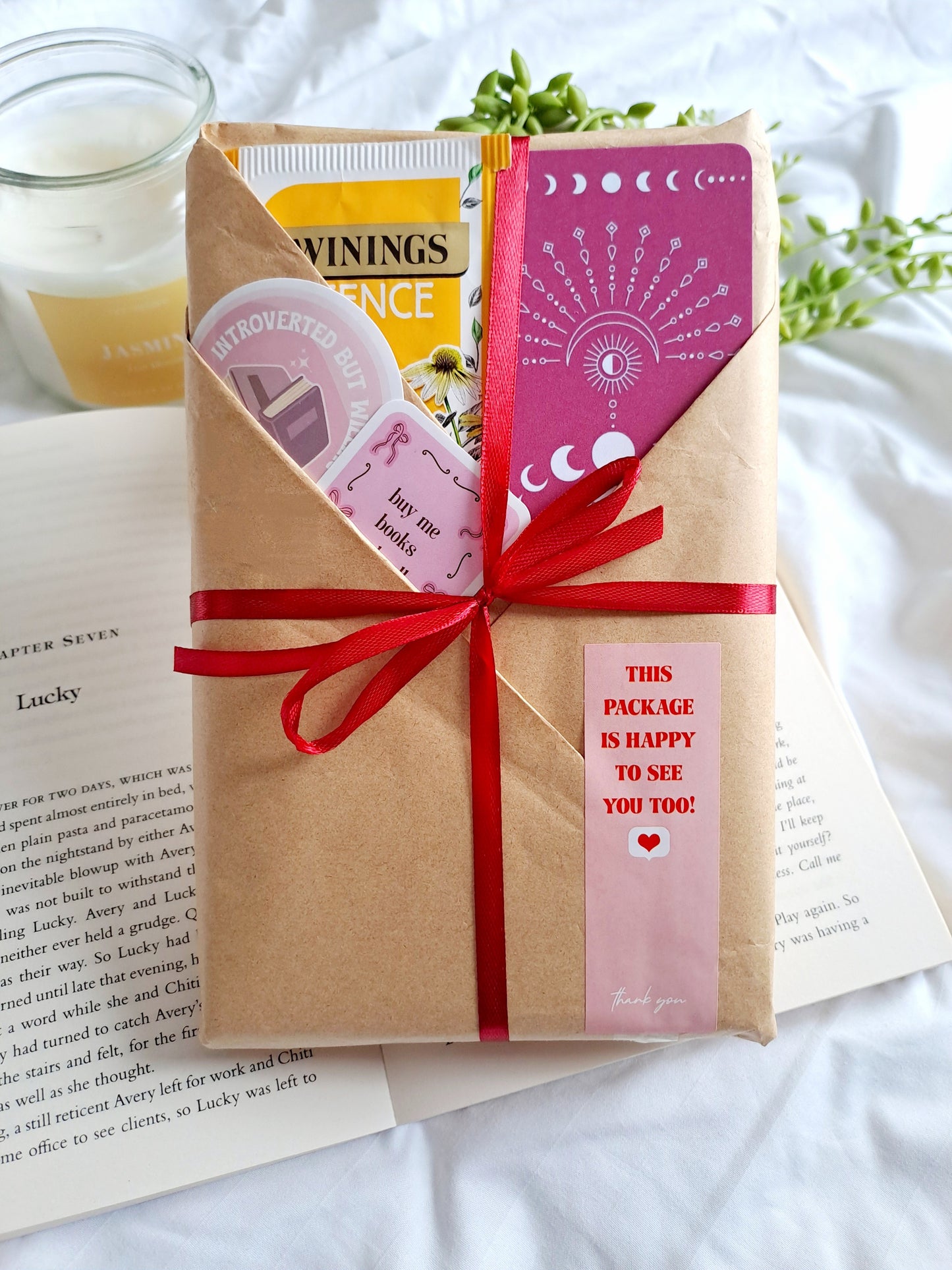 A blind date with a book