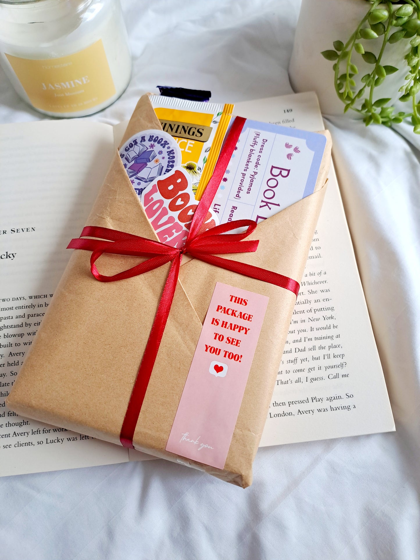 A blind date with a book