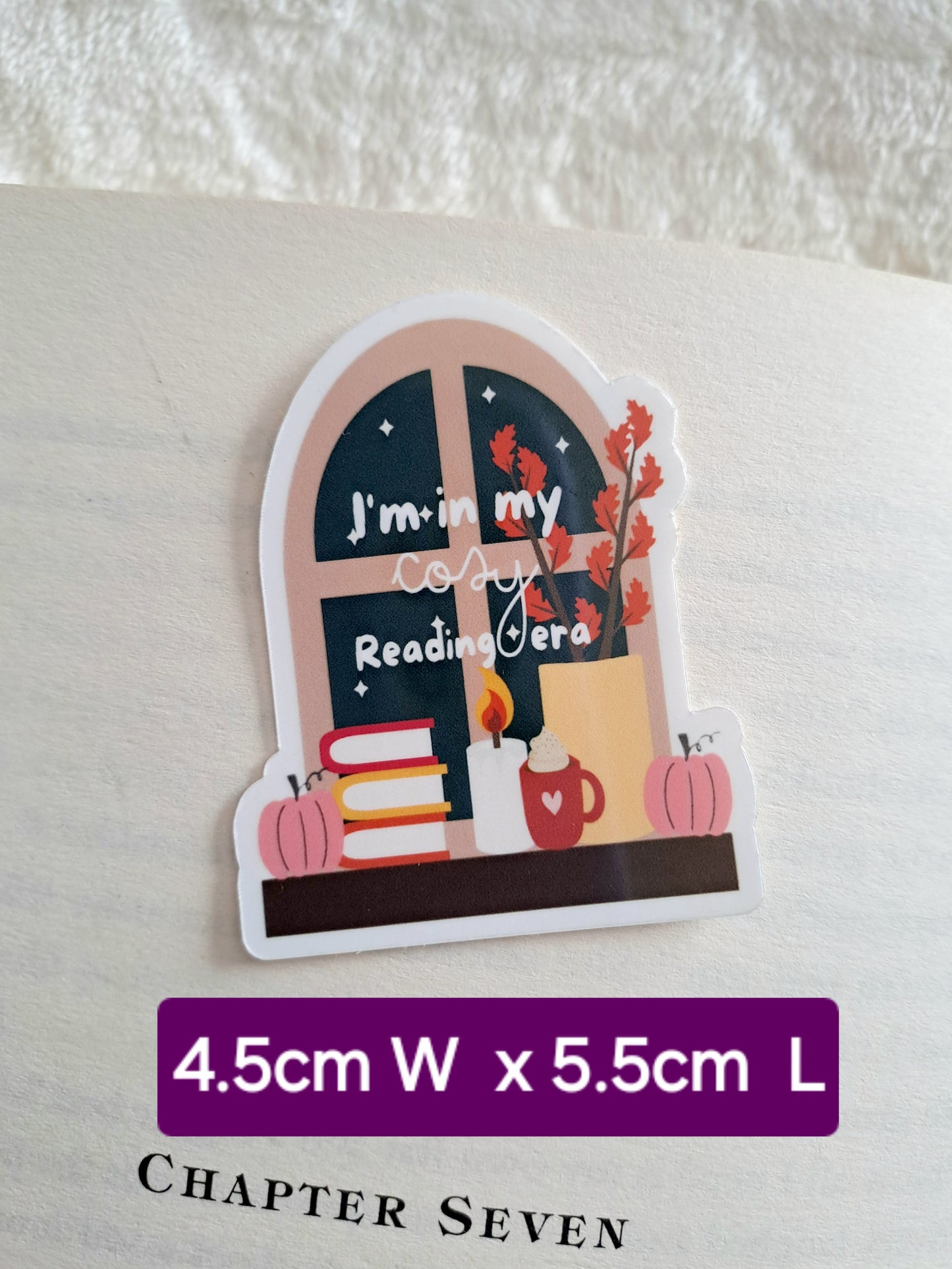 In my cosy reading Era Kindle sticker - Autumn Lovers