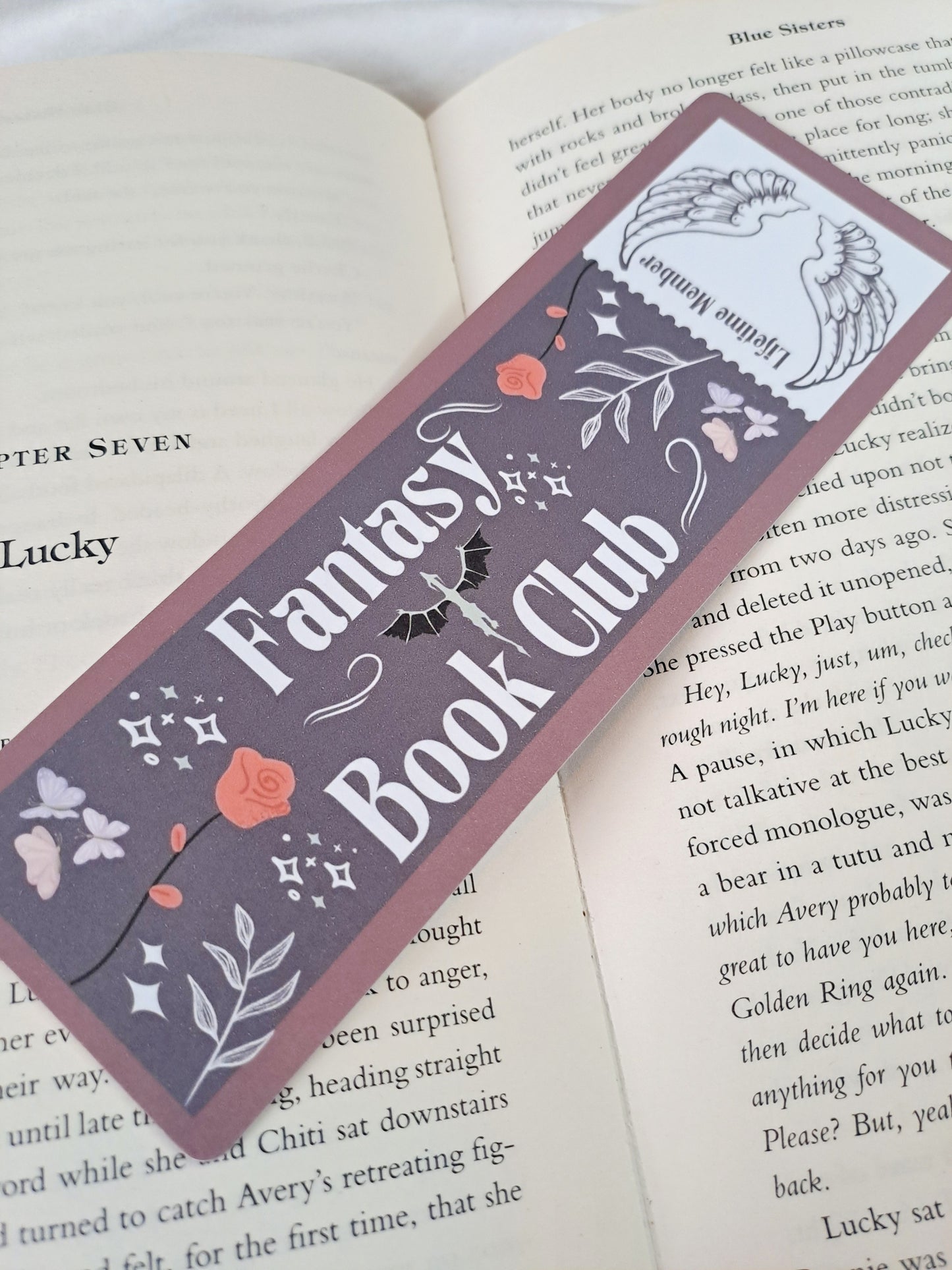 Fantasy book club bookmark