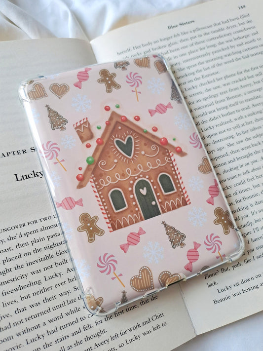 Gingerbread festive kindle skin