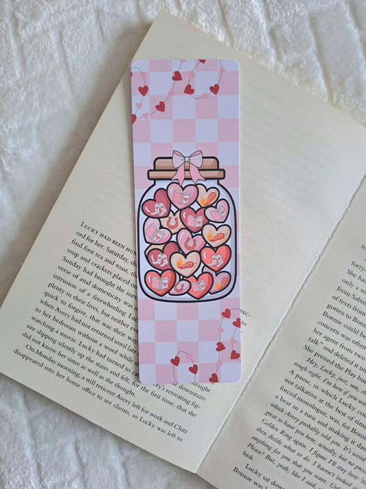 Cowboy romance bookmark