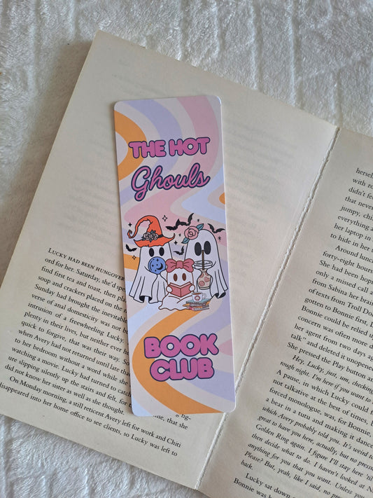 Hot ghouls book club bookmark - Halloween gifts for booklover