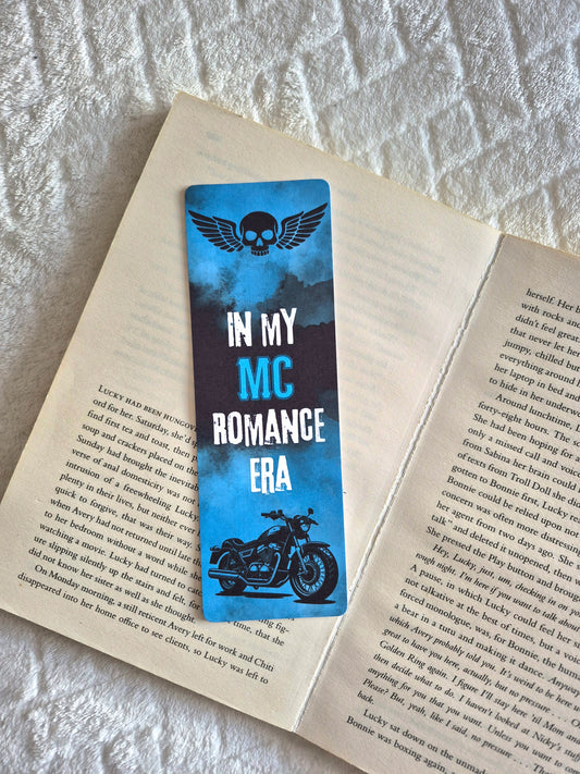 In my MC romance era bookmark - Motorcycle book club