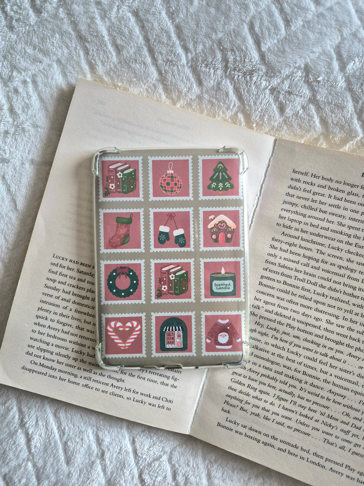 Christmas stamps kindle insert.