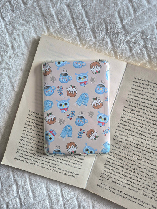 Winter Owls & Christmas puddings kindle insert.