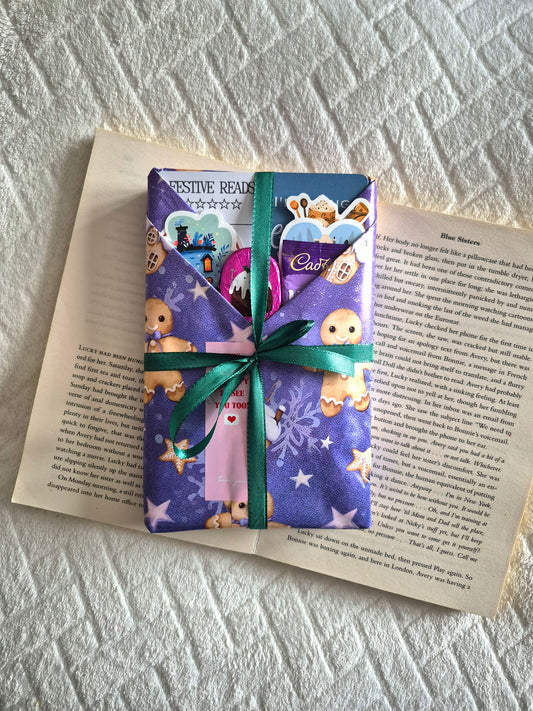 Christmas themed blind date with a book: Gift for booklovers