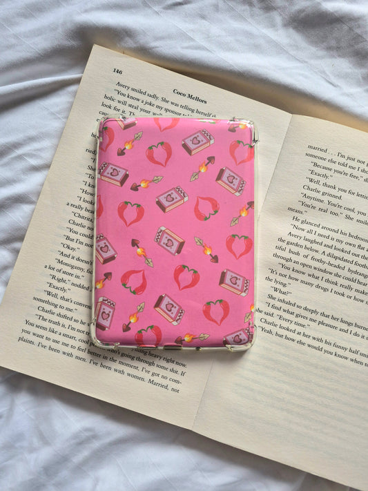 Hot pink spicy chilli's Kindle Insert
