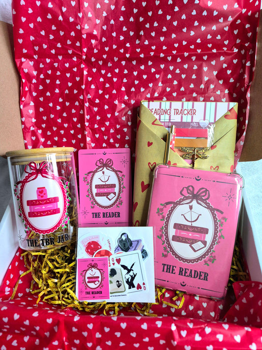 Valentines gift box for booklovers 'The Reader' Collection