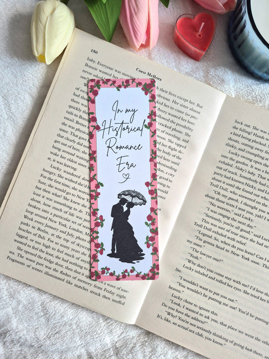 In my historical romance era bookmark