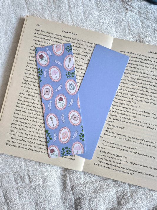 Vintage Regency romance bookmark