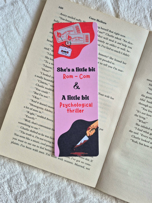She's a little bit Rom-Com & a little bit psychological thriller bookmark