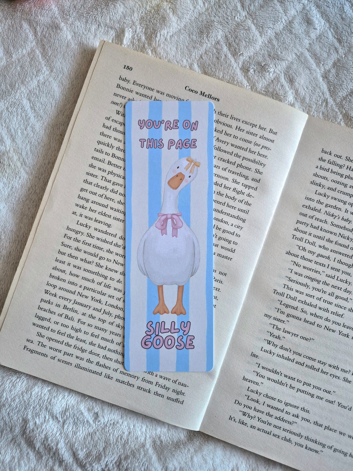 You're on this page silly goose bookmark