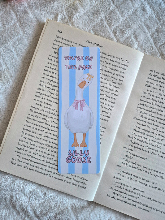 You're on this page silly goose bookmark