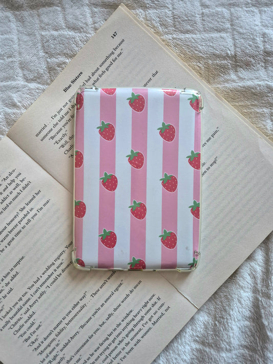 Strawberry stripes spring kindle insert