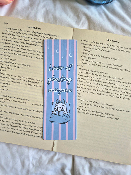 Lover of ghosting everyone bookmark