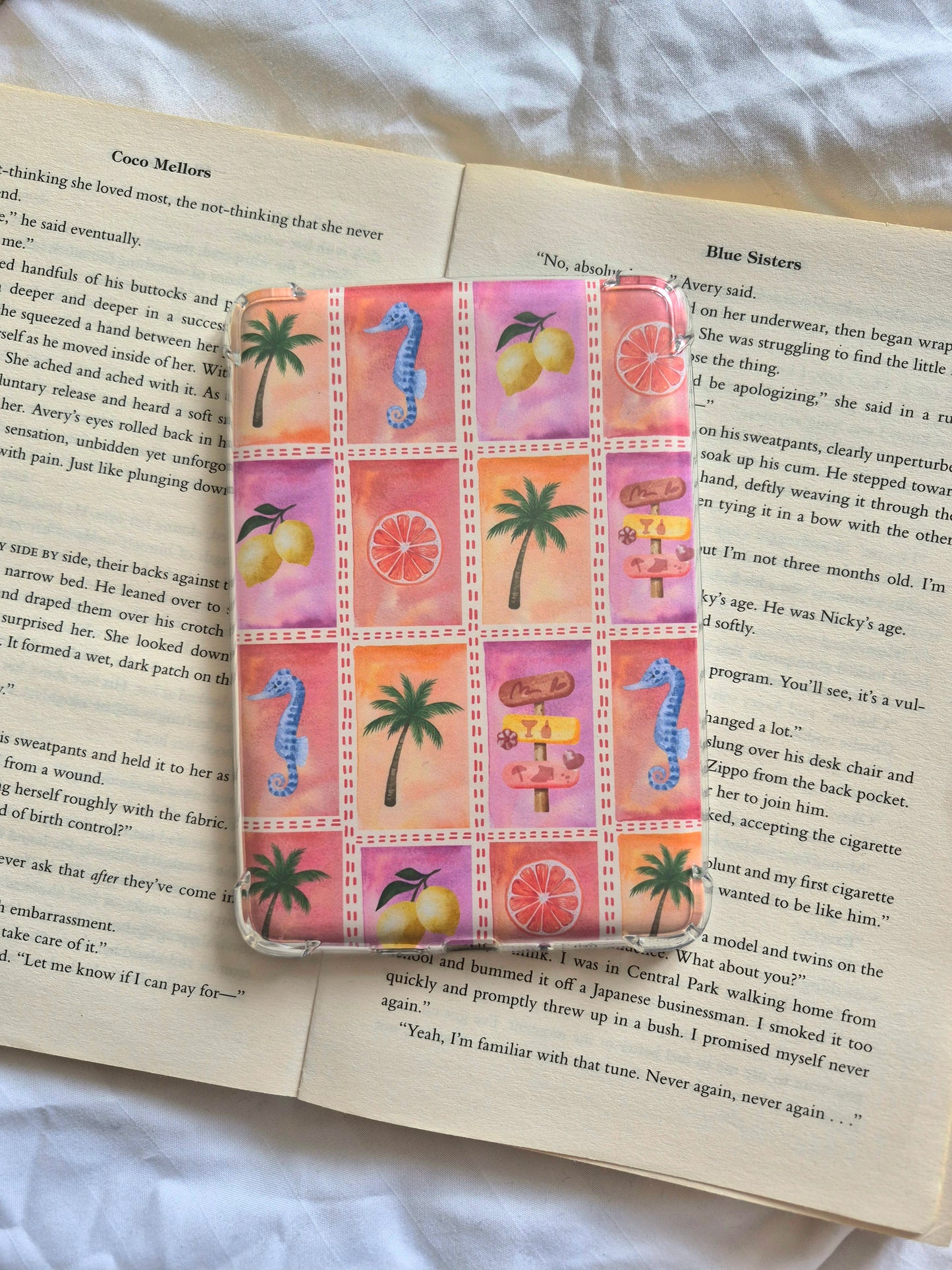 Tropical summer stamps kindle insert