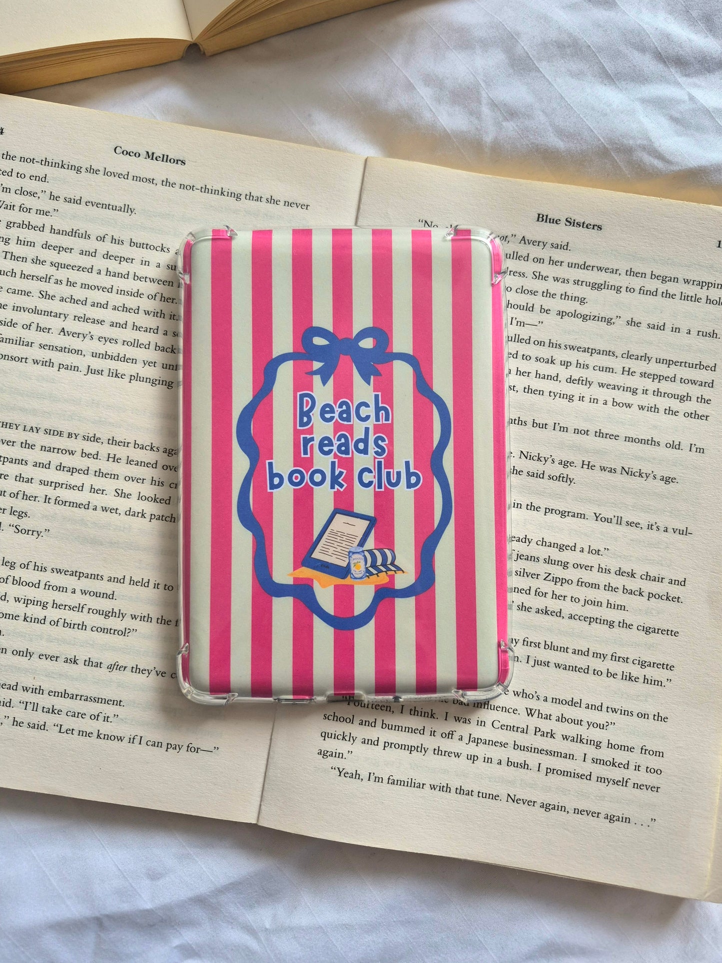 Beach reads book club summer kindle insert