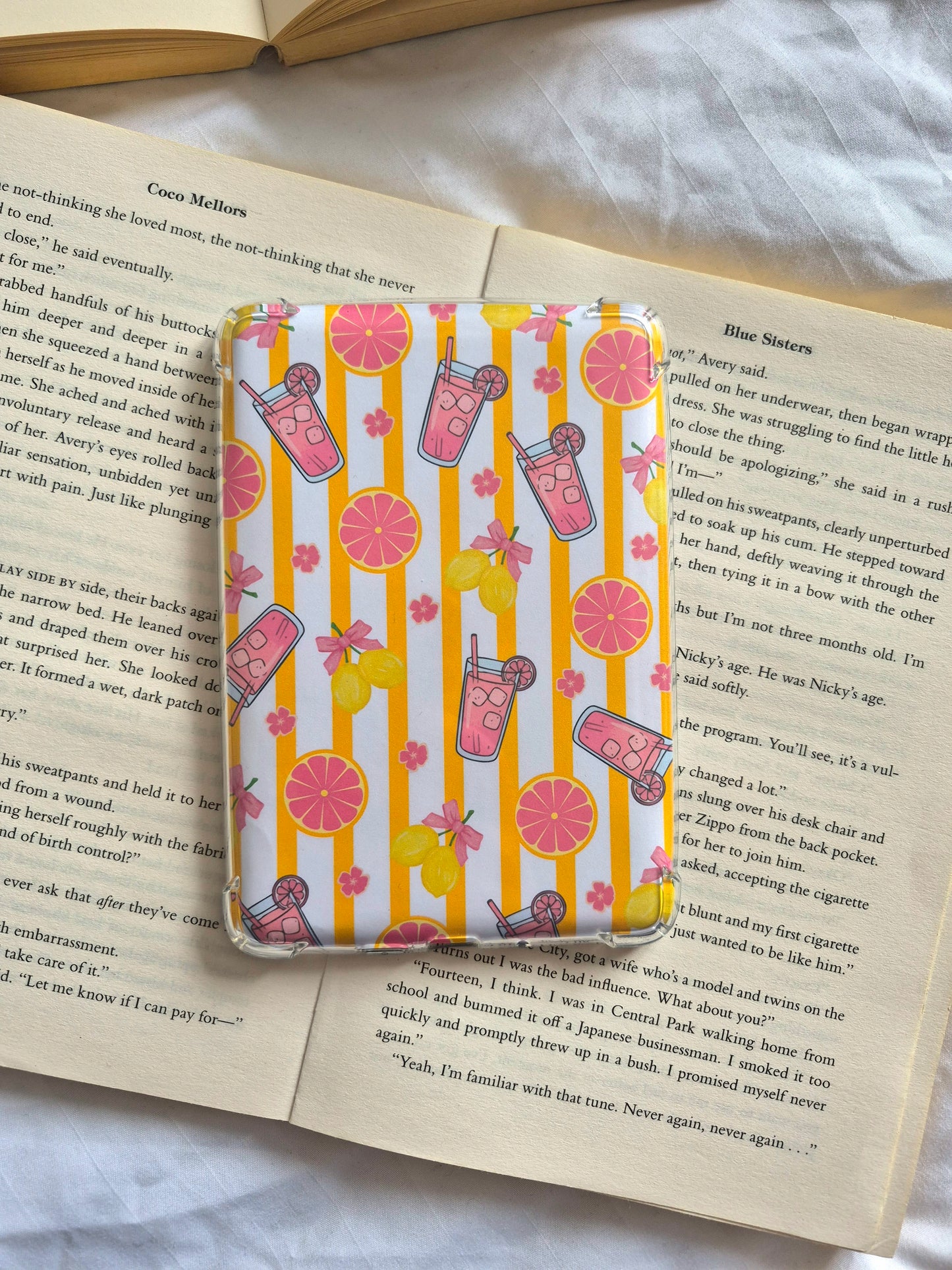 Pink lemonade summer kindle insert