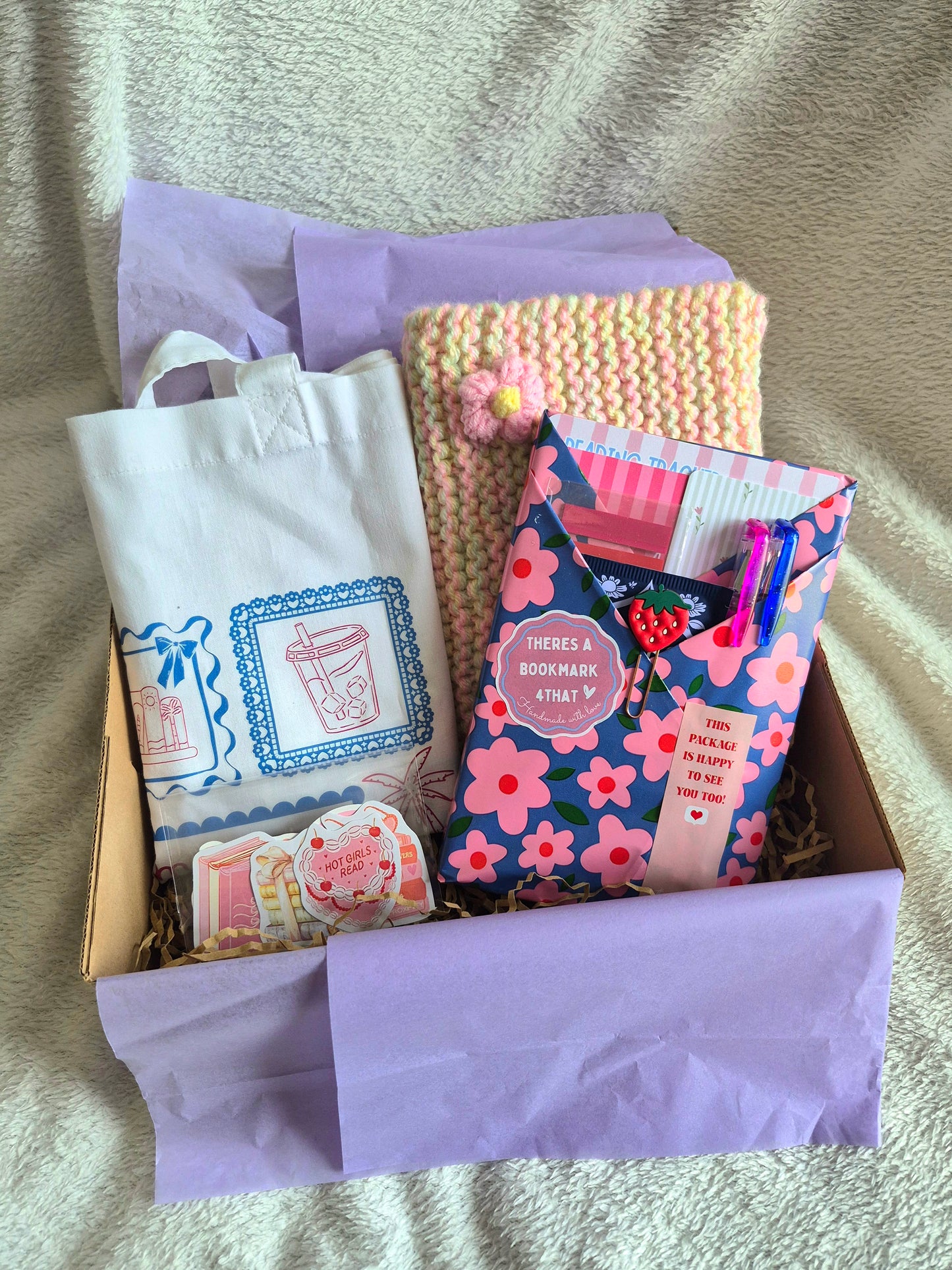 Deluxe blind date with a book box