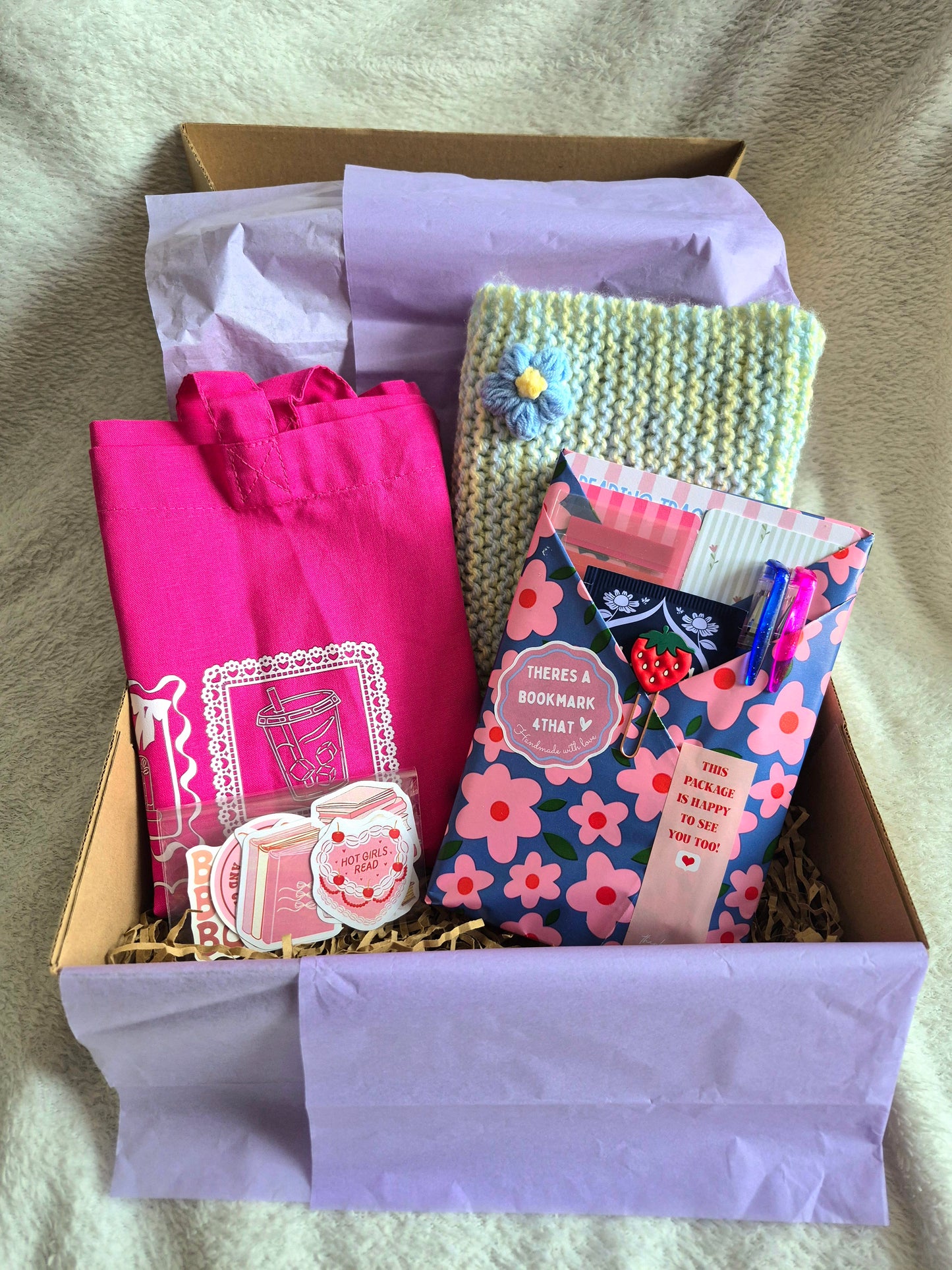 Deluxe blind date with a book box
