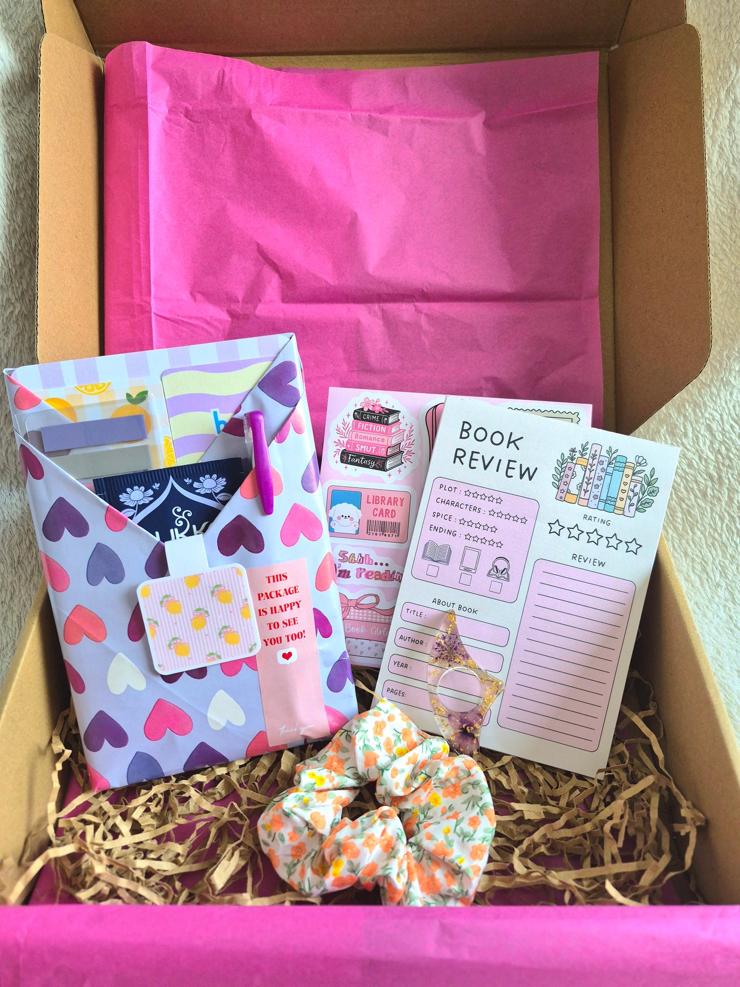 Blind date with a book box - TWO PRE LOVED BOOKS