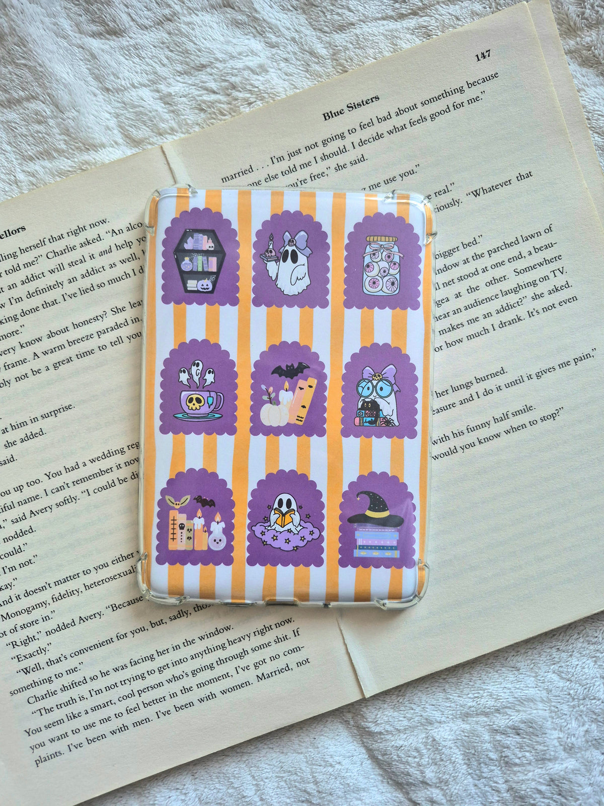Spooky stamps kindle insert