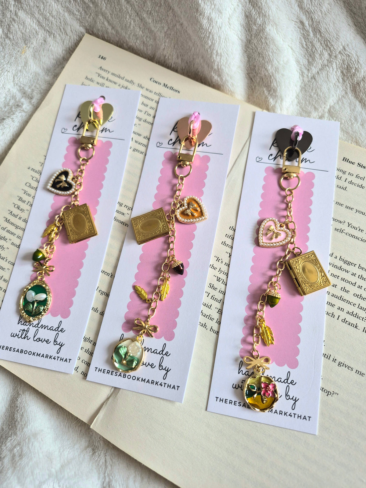 Kindle Charms for E Readers
