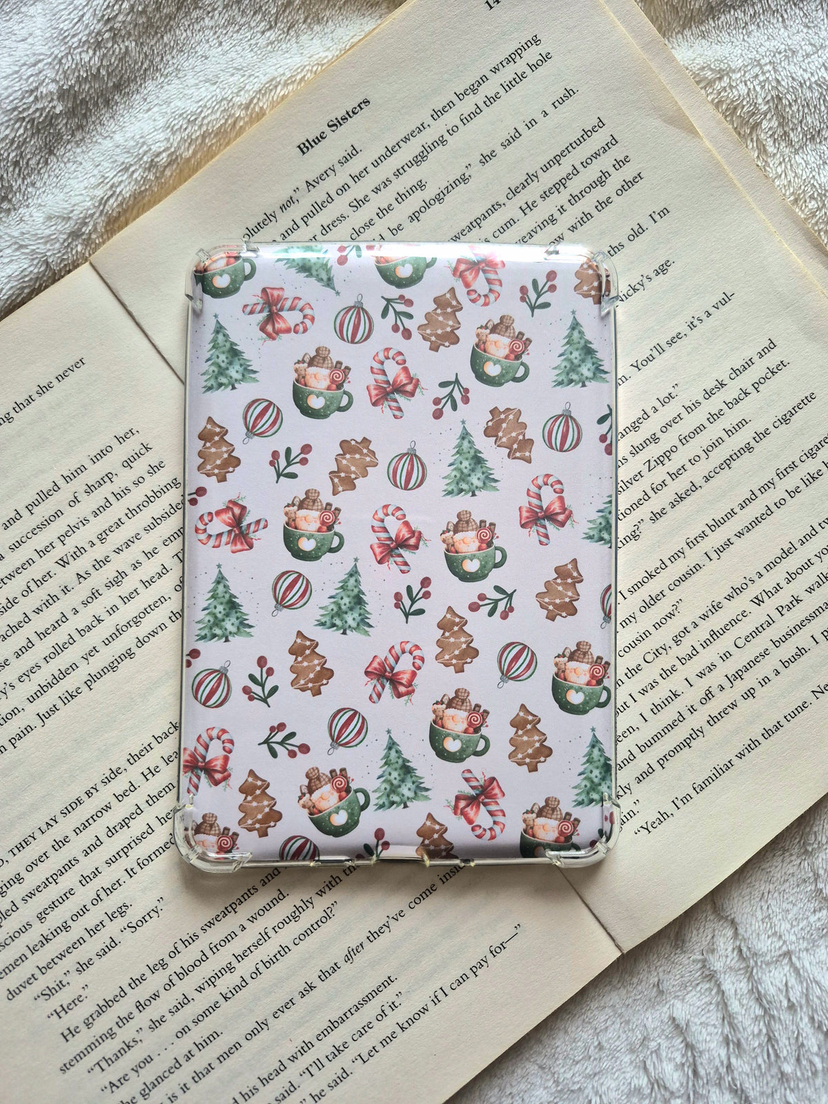 Gingerbread and Candy canes Christmas kindle insert