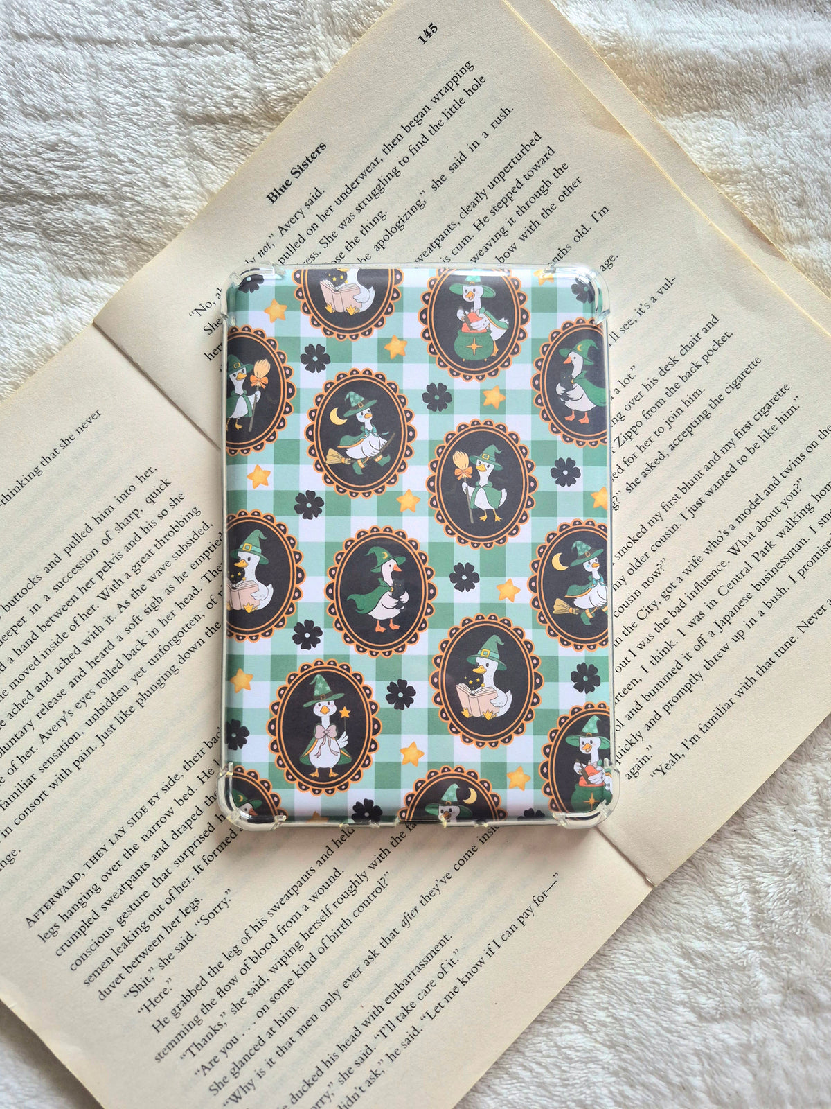Witchy Geese Halloween kindle insert