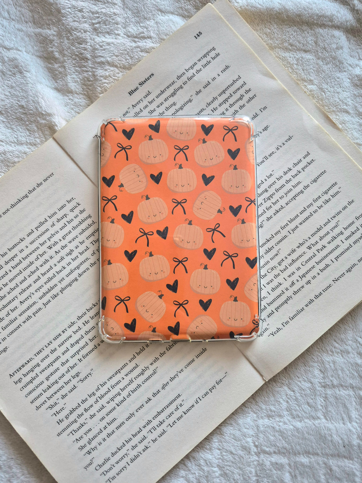 Baby Spice pumpkins Kindle insert: Spooky season insert for clear case