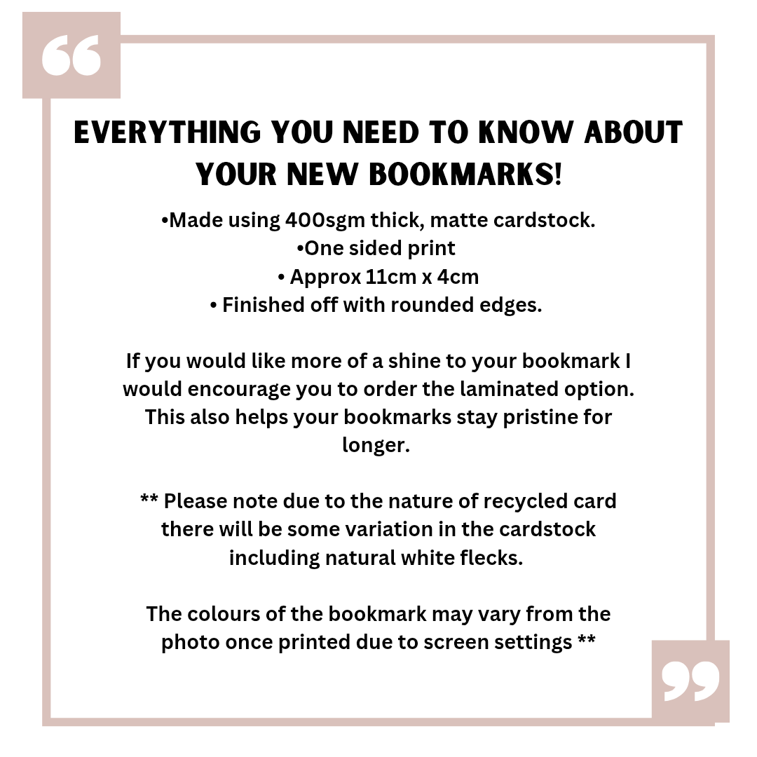 Christmas bookstore bookmark: Gift for booklover