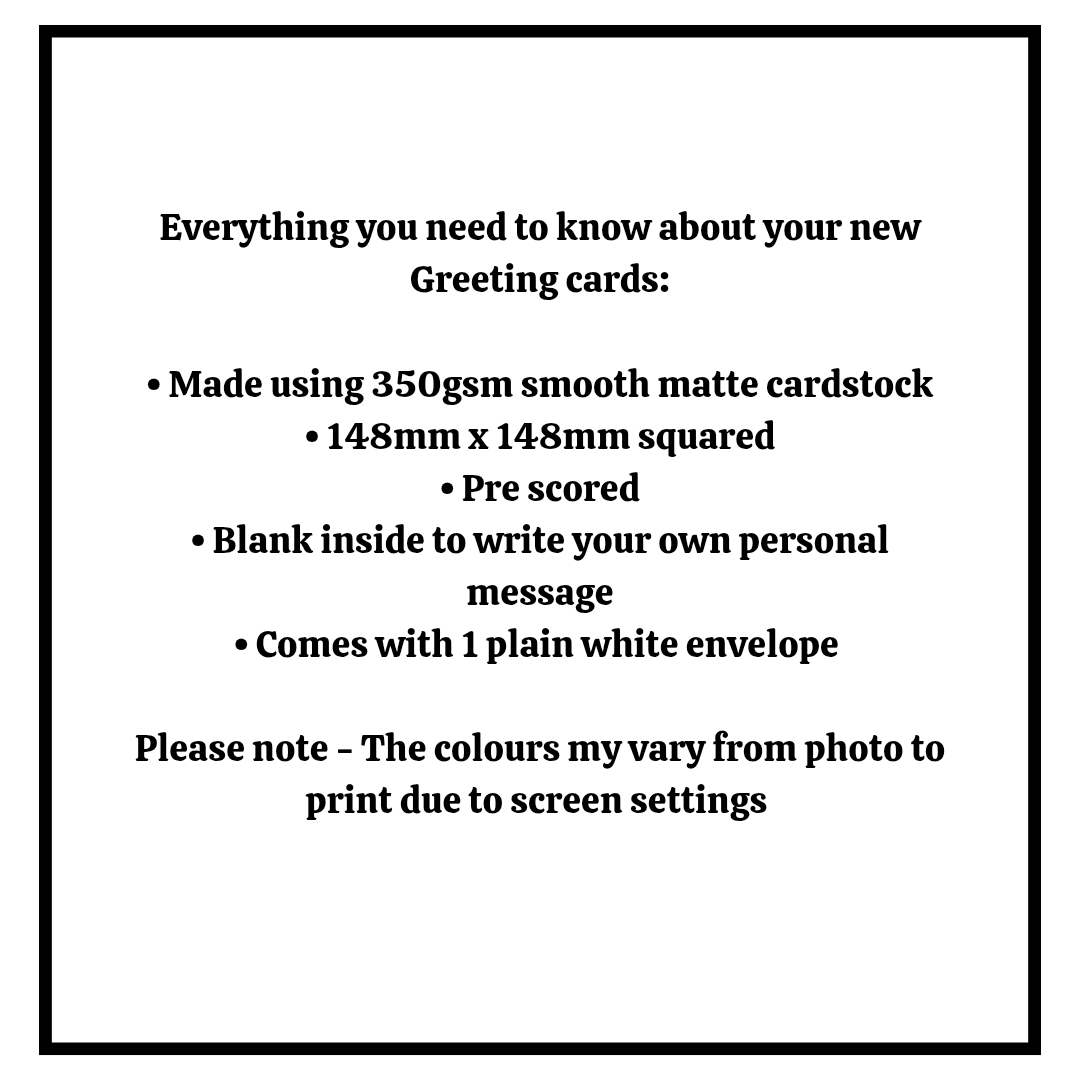 Seasons Reading greetings card for booklovers: Gift for book friends